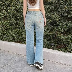 New With Tags Joe’s Jeans Rainbow Stitched Hendrix USA Made Women’s 30